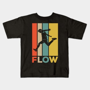 Parkour Freerunner Retro Themed Gift Kids T-Shirt